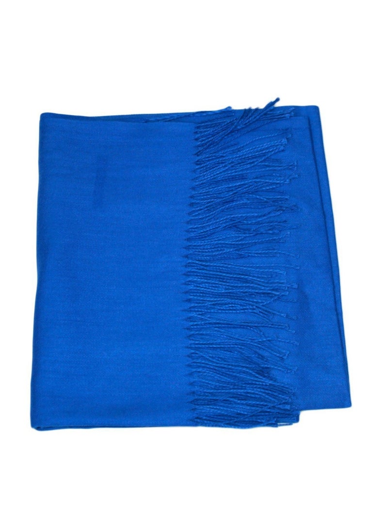 Bufanda de lana lisa Kebello Azul - Kiabi