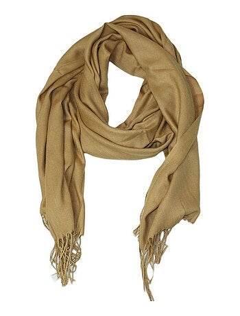 Bufanda de lana lisa Kebello