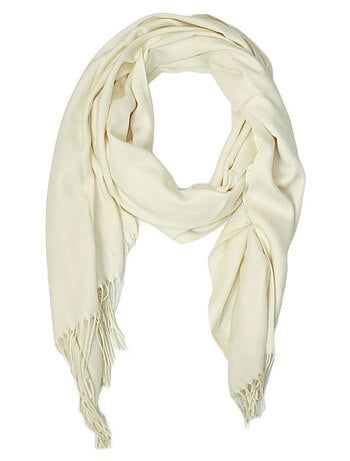 Bufanda de lana lisa Kebello