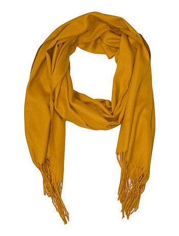 Bufanda de lana lisa Kebello