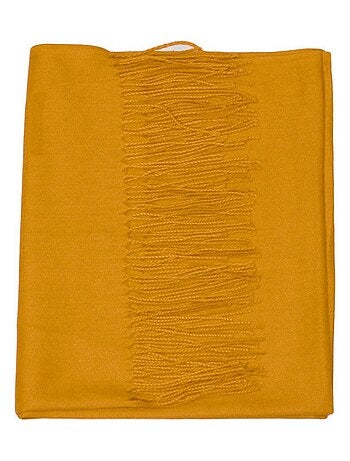 Bufanda de lana lisa Kebello