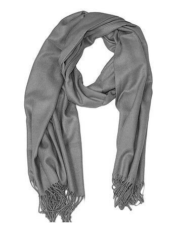 Bufanda de lana lisa Kebello