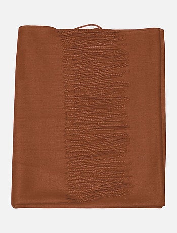 Bufanda de lana lisa Kebello