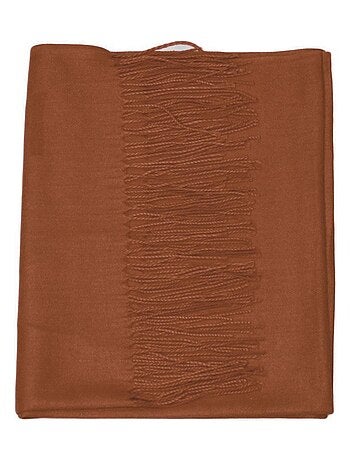 Bufanda de lana lisa Kebello