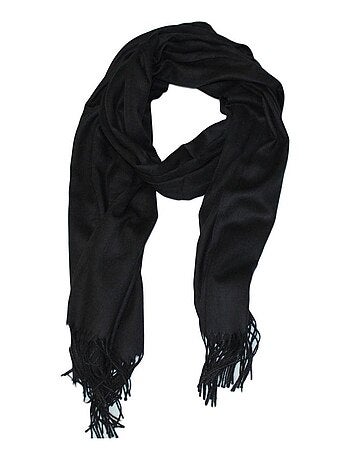 Bufanda de lana lisa Kebello