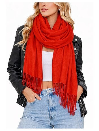 Bufanda de lana lisa Kebello