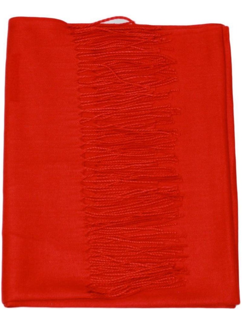 Bufanda de lana lisa Kebello Rojo - Kiabi
