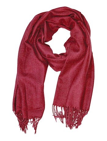 Bufanda de lana lisa Kebello