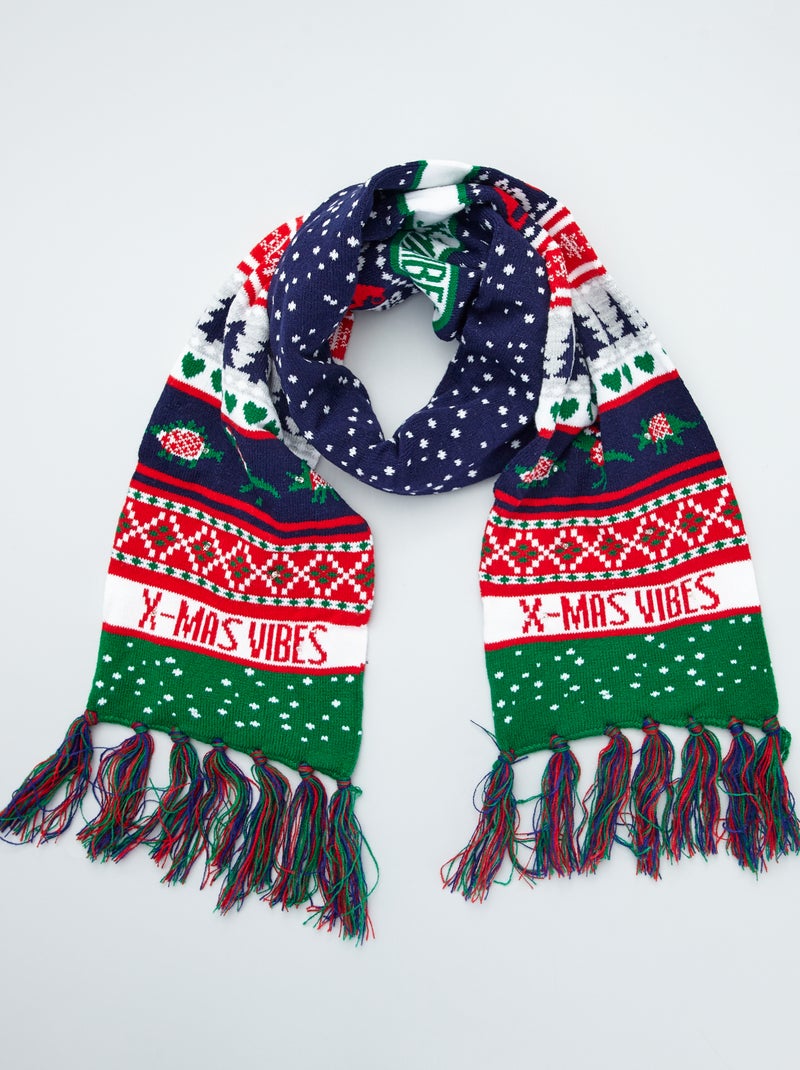 Bufanda de Navidad con led BEIGE - Kiabi