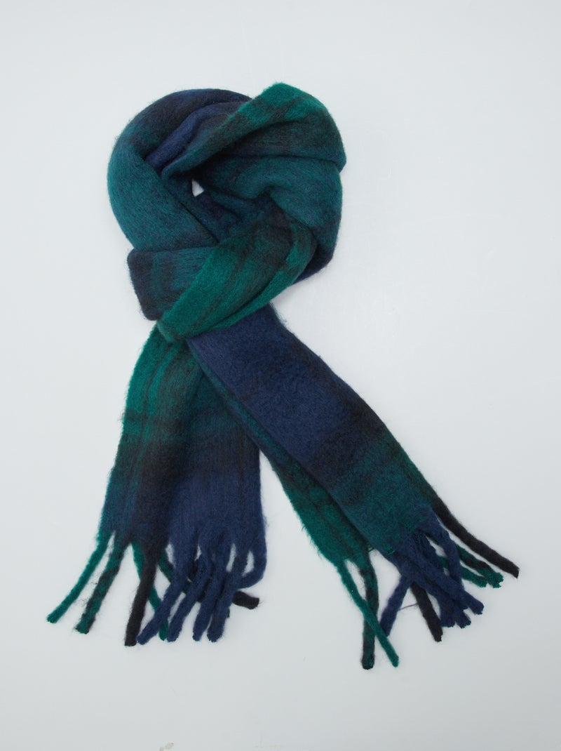 Bufanda de punto AZUL - Kiabi