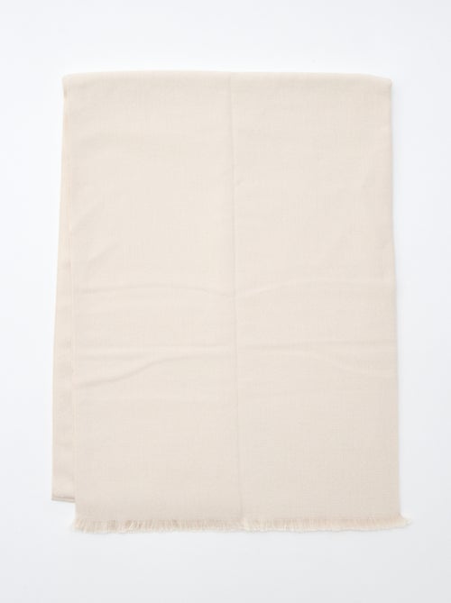 Bufanda de punto cálido y suave - Kiabi