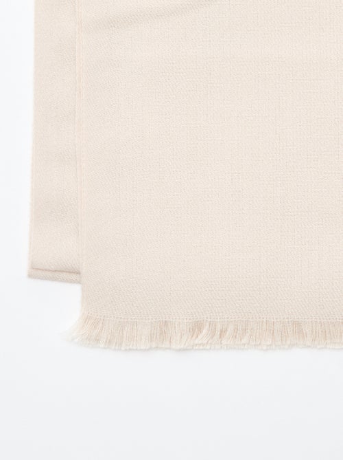 Bufanda de punto cálido y suave - Kiabi