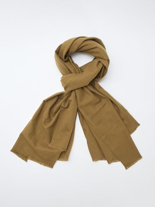 Bufanda de punto cálido y suave - Kiabi