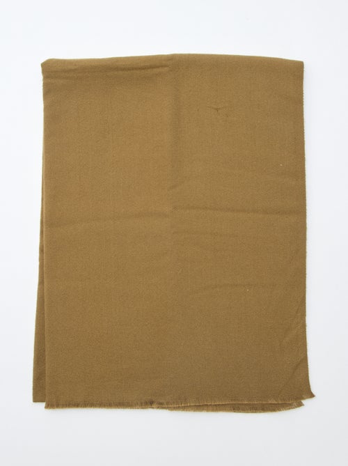 Bufanda de punto cálido y suave - Kiabi