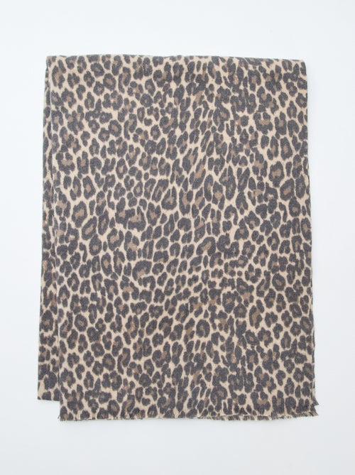 Bufanda de punto cálido y suave - Kiabi