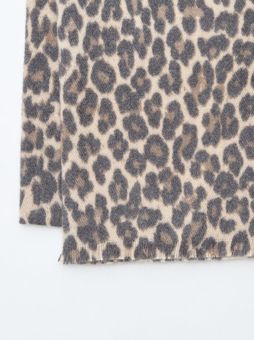 Bufanda de punto cálido y suave - Kiabi