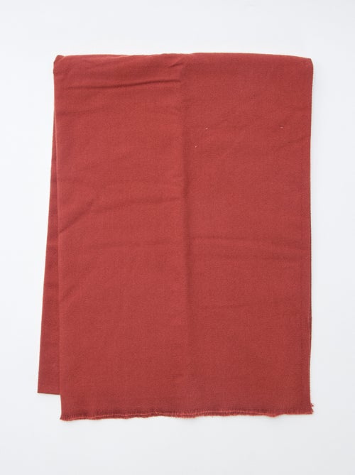 Bufanda de punto cálido y suave - Kiabi