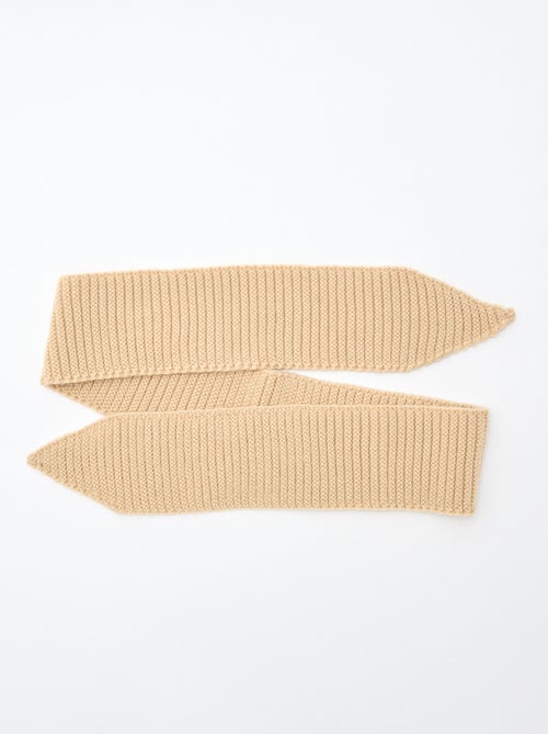 Bufanda de punto grueso formato fular - Kiabi