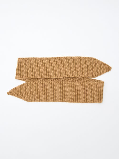 Bufanda de punto grueso formato fular - Kiabi