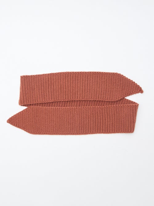 Bufanda de punto grueso formato fular - Kiabi