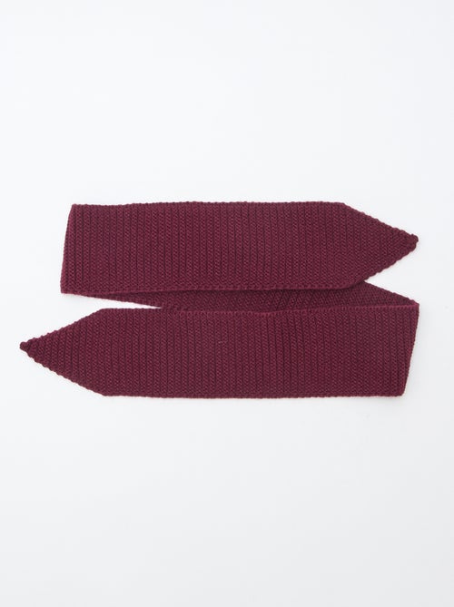 Bufanda de punto grueso formato fular - Kiabi