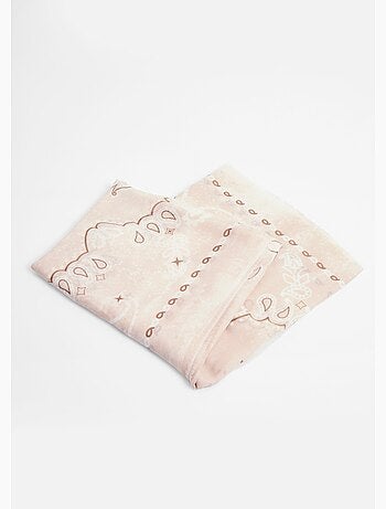 Bufanda estilo bandana con detalles metálicos - AFIBEL