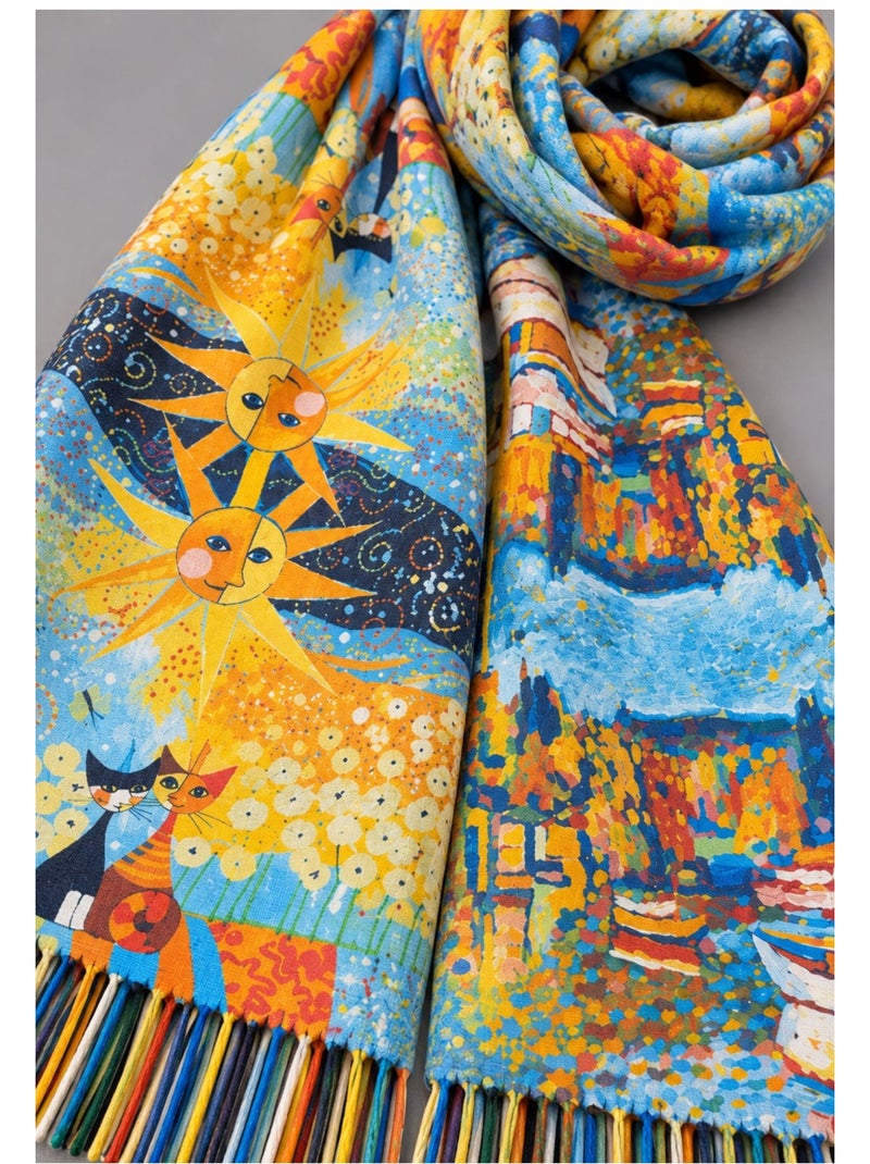 Bufanda kebello Azul turquesa - Kiabi