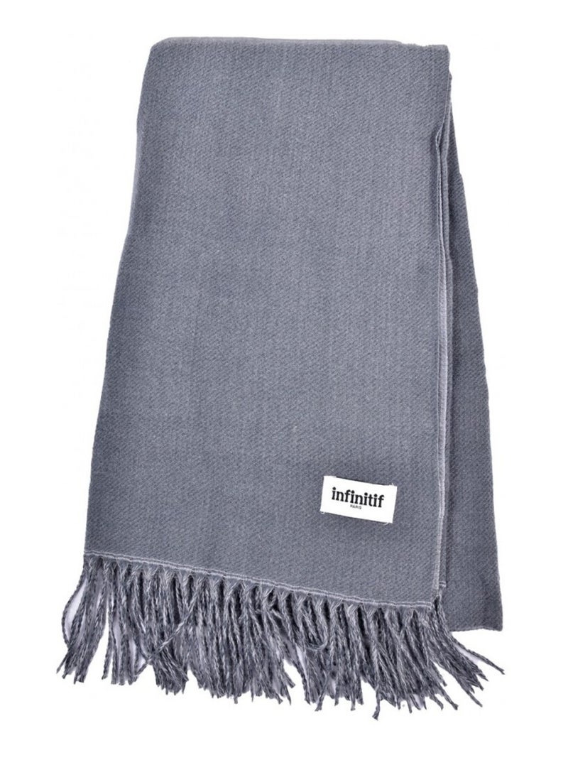 Bufanda Mujer INFINITIF 60X180CM Gris - Kiabi