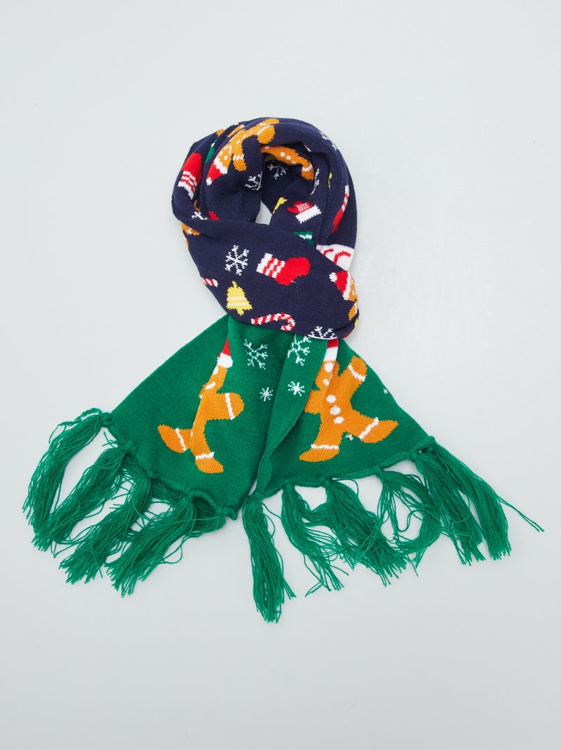 Bufanda Navidad VERDE - Kiabi