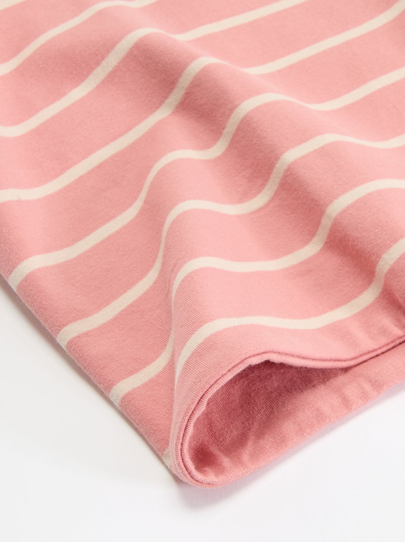 Bufanda reversible de tubo Rosa - Kiabi