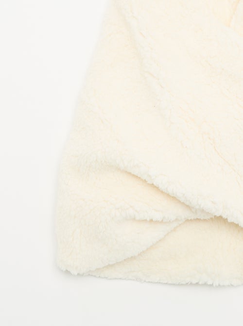 Bufanda snood efecto borreguito - Kiabi
