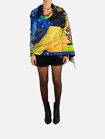 Bufanda "Terrase du café le soir" Van Gogh Kebello