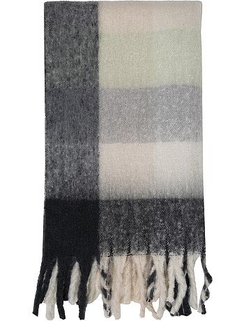 Bufanda tipo plaid, ultra suave, cálido, muy cómodo mujer isotoner