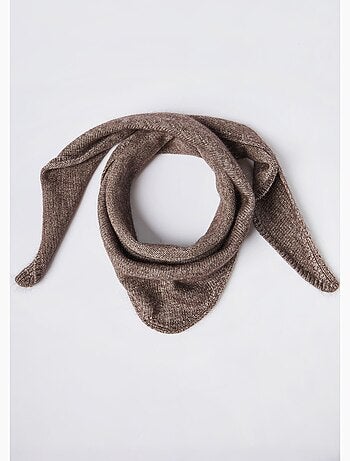 Bufanda triangular cálida con lana - AFIBEL