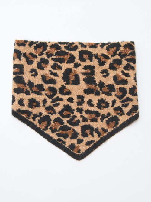 Bufanda triangular 'Leopardo' - Kiabi