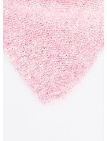 Bufanda triangular lisa, con lana - AFIBEL