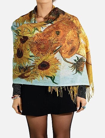 Bufanda Van Gogh "Girasol Kebello