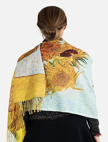 Bufanda Van Gogh "Girasol Kebello
