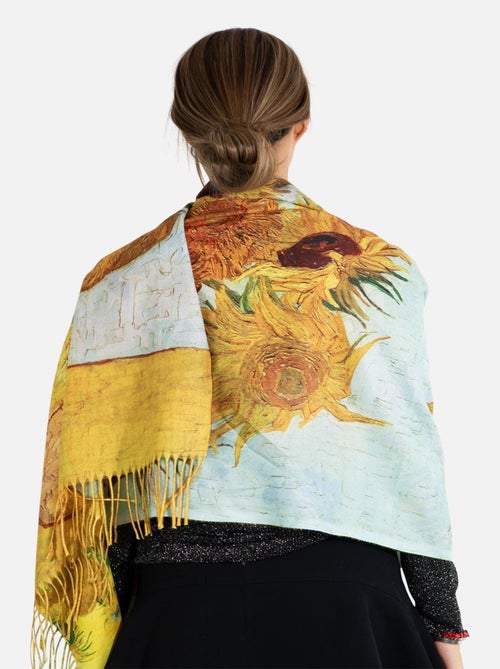Bufanda Van Gogh "Girasol Kebello - Kiabi