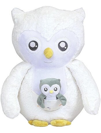 Búho de peluche grande