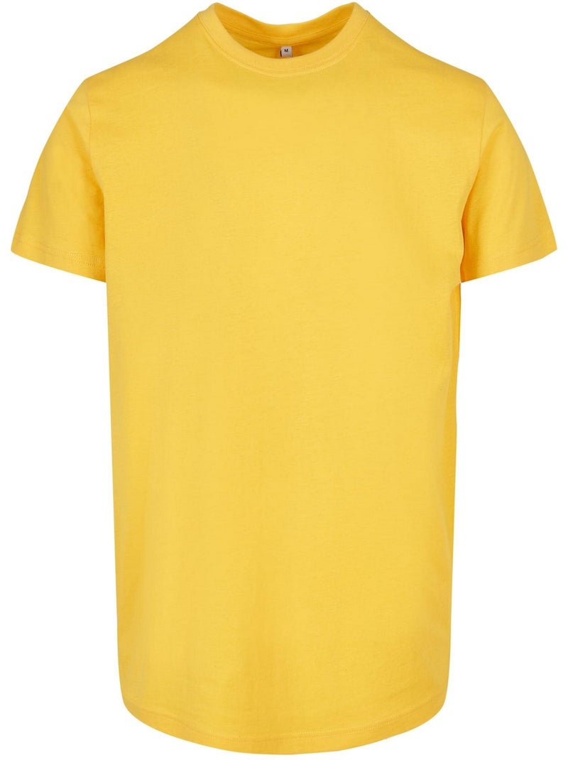 Build Your Brand - Camiseta Basic para Hombre Amarillo - Kiabi