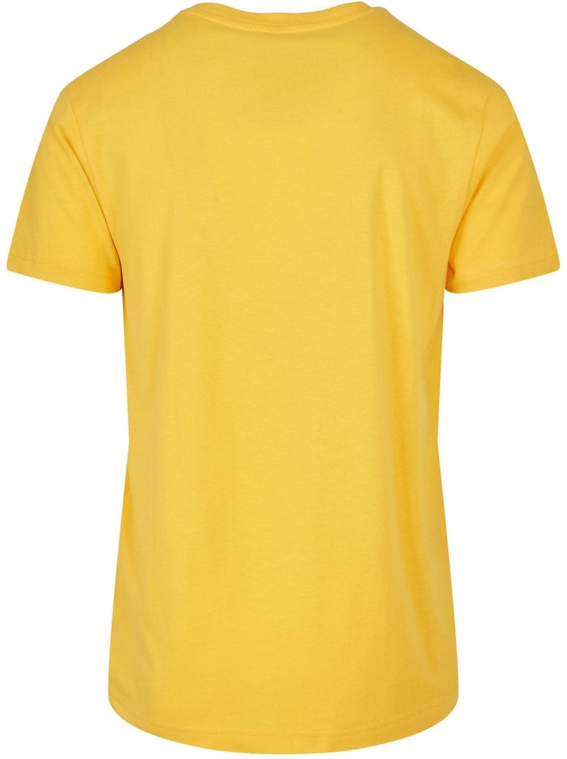 Build Your Brand - Camiseta Basic para Hombre Amarillo - Kiabi