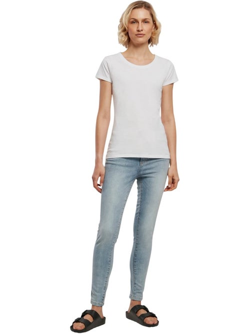 Build Your Brand - Camiseta Basic para Mujer - Kiabi Build Your Brand - Camiseta Basic para Mujer - Kiabi