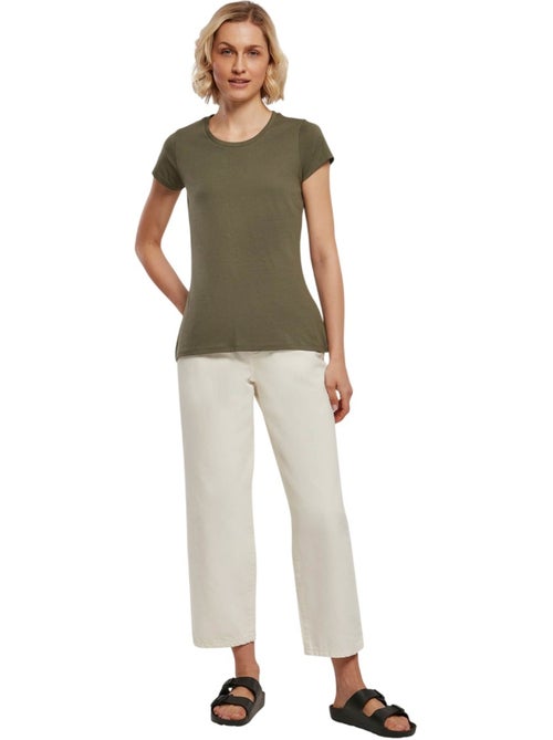 Build Your Brand - Camiseta Basic para Mujer - Kiabi Build Your Brand - Camiseta Basic para Mujer - Kiabi