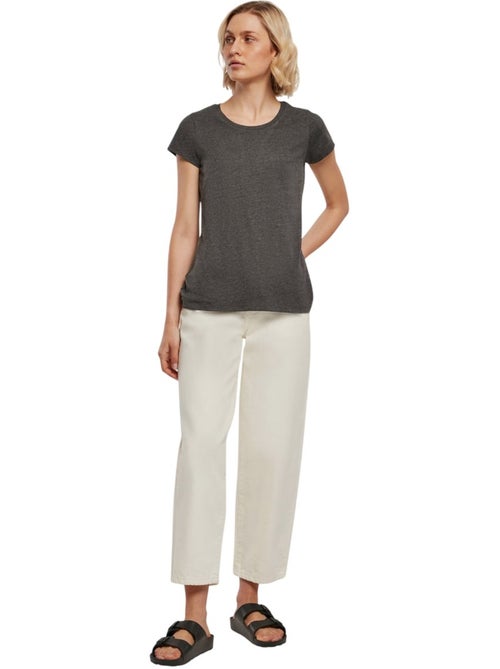 Build Your Brand - Camiseta Basic para Mujer - Kiabi Build Your Brand - Camiseta Basic para Mujer - Kiabi