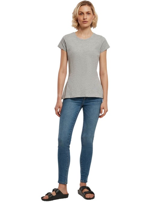 Build Your Brand - Camiseta Basic para Mujer - Kiabi Build Your Brand - Camiseta Basic para Mujer - Kiabi