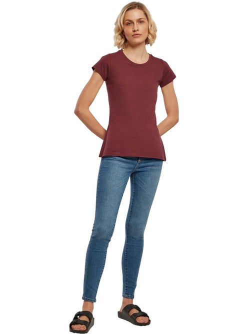 Build Your Brand - Camiseta Basic para Mujer - Kiabi Build Your Brand - Camiseta Basic para Mujer - Kiabi