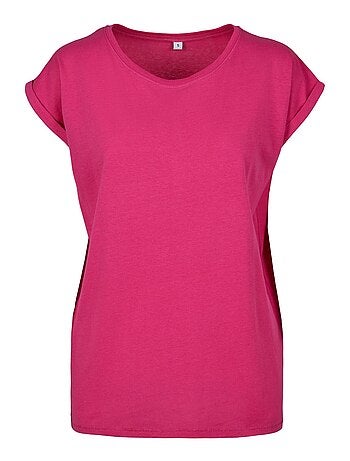 Build Your Brand - Camiseta de Algodón para Mujer