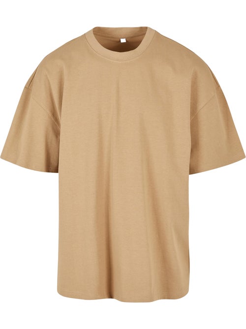 Build Your Brand - Camiseta de Algodón Pesado para Hombre - Kiabi