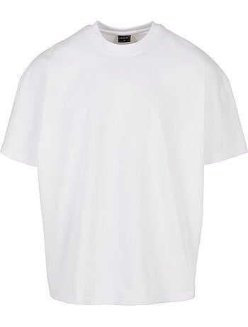 Build Your Brand - Camiseta de Algodón Pesado para Hombre